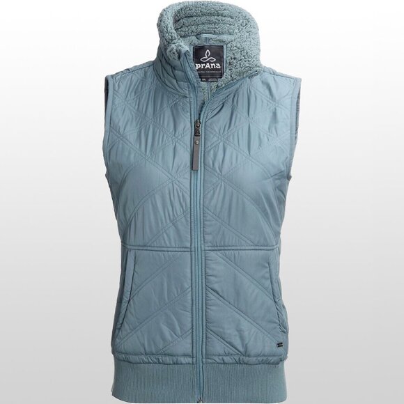 Prana Elsa Quilted Chenille Vest - Picture 2 of 5